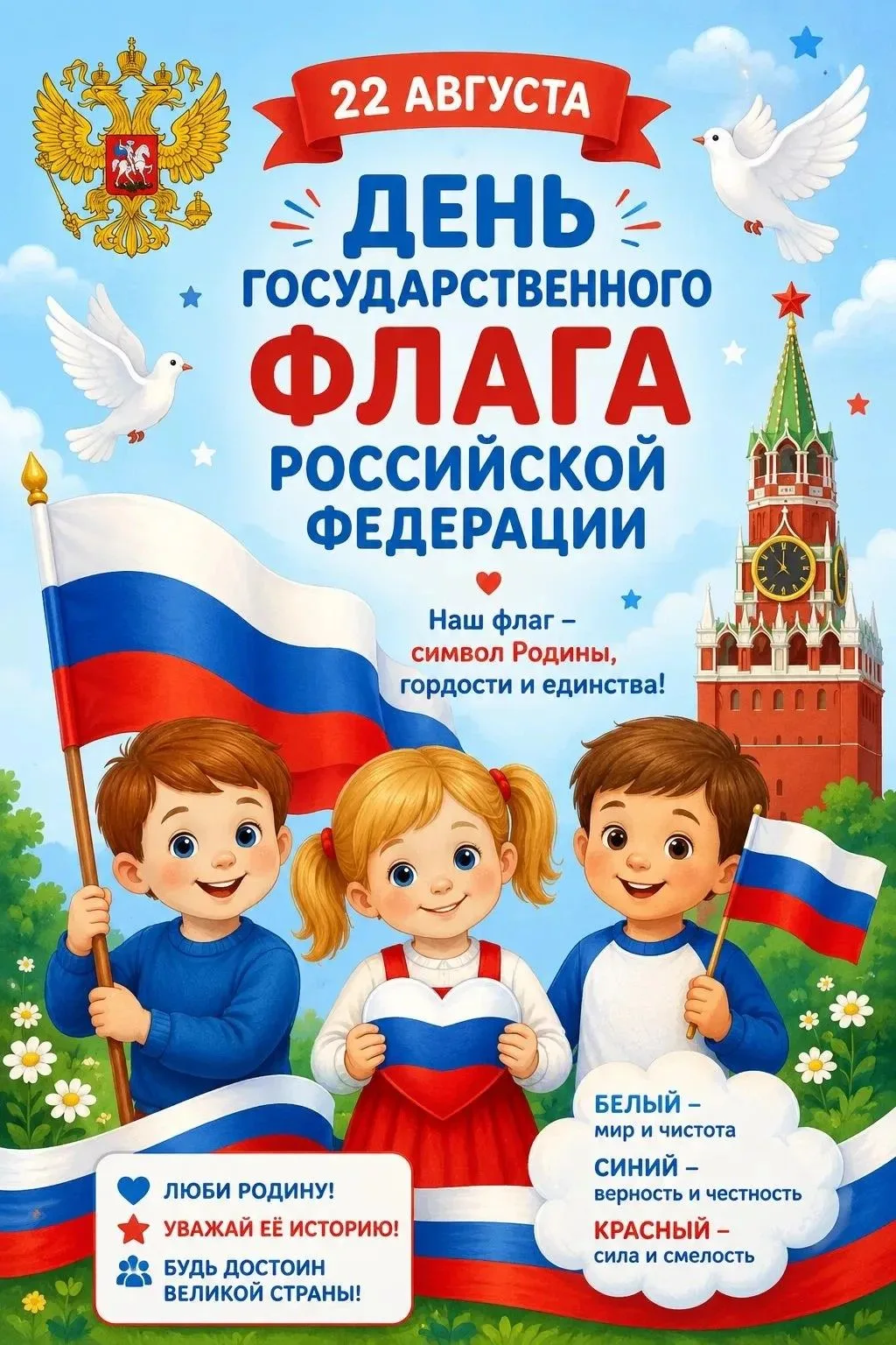 🌞 В группе «Солнышко» сегодня было по-особенному светло и солнечно! Мы отметили День Г...
