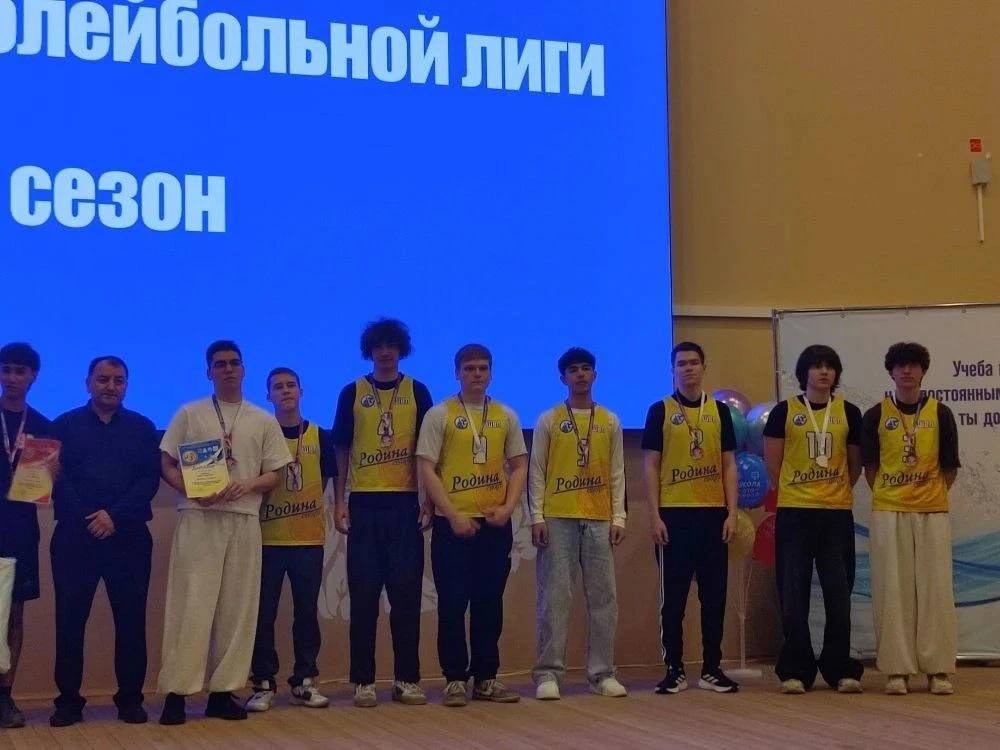 Серебро в копилке достижений! Наша школьная сборная по волейболу – вторые на городских ...