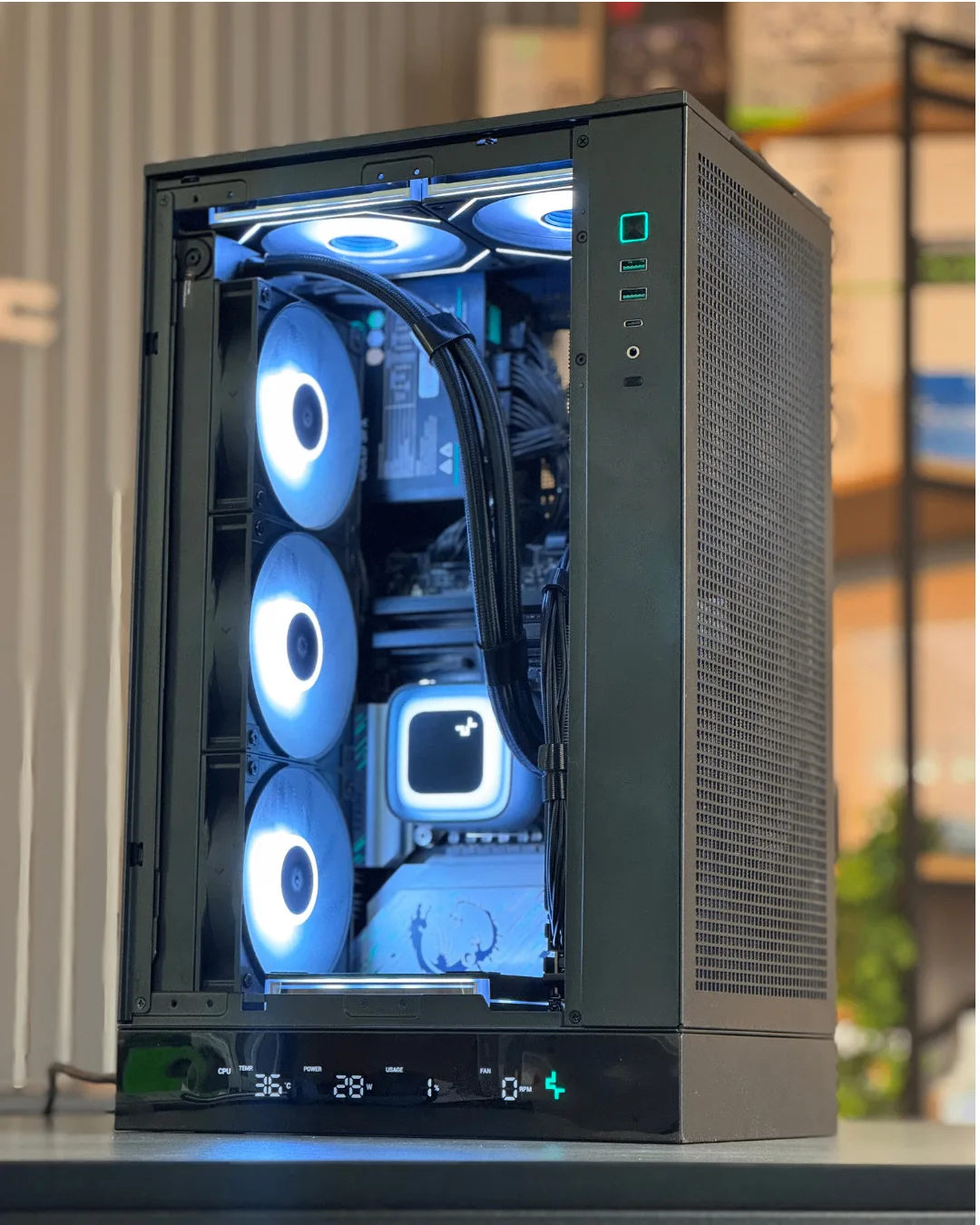 Собрали ПК в DEEPCOOL CH270.