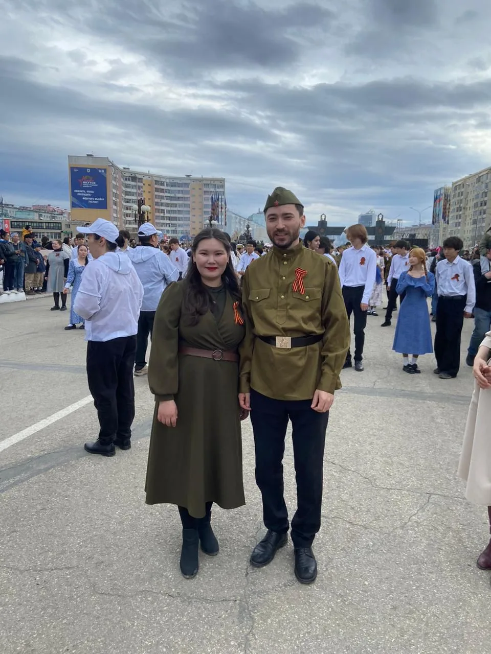 Ежегодно, 9 мая, в Якутске проводится Всероссийская акция  "Вальс Победы" в которой активно принимаю