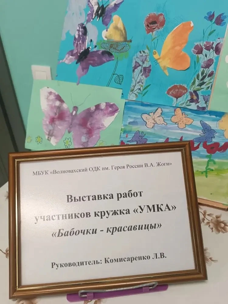 "Бабочки - красавицы"
- не уверены что смогли бы придумать название лучше для выставки работ участни