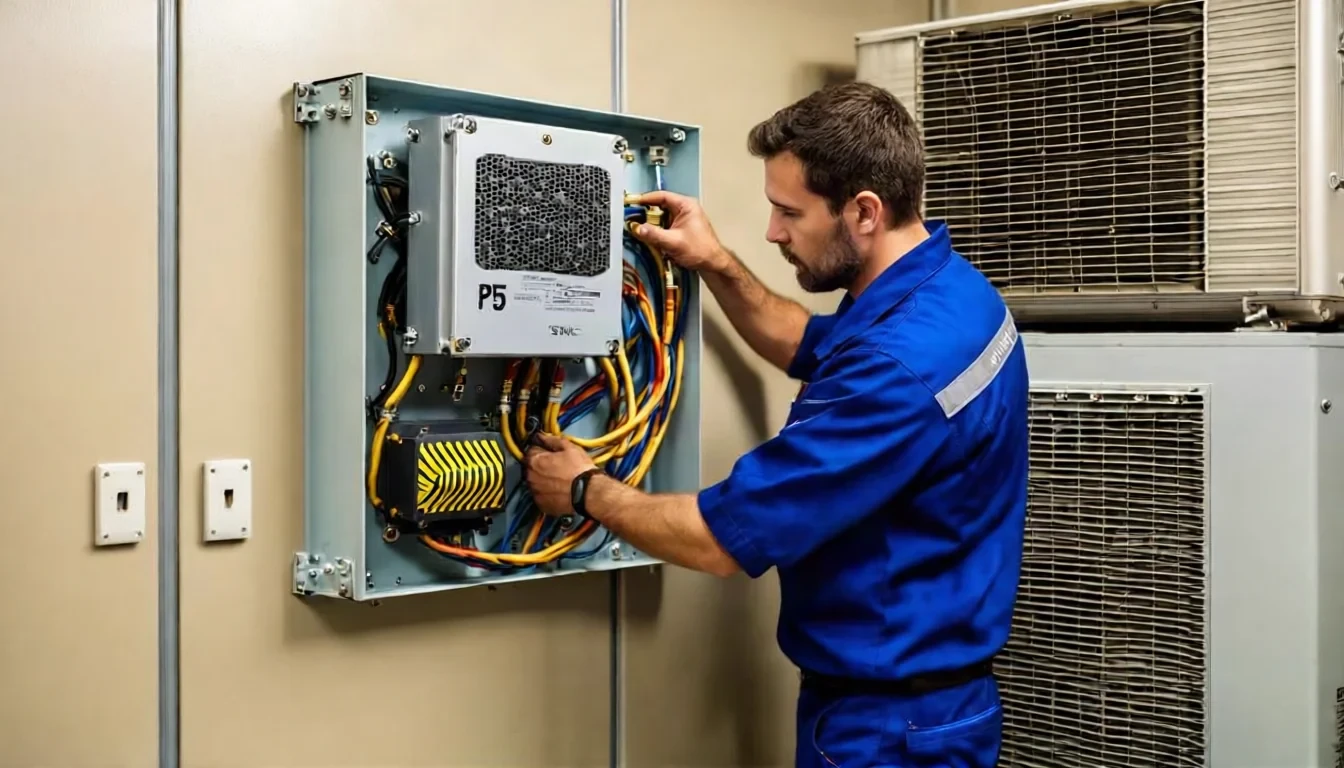 Зафиксирован случай выхода из строя платы управления VRF-системы на объекте в БЦ Москвы...