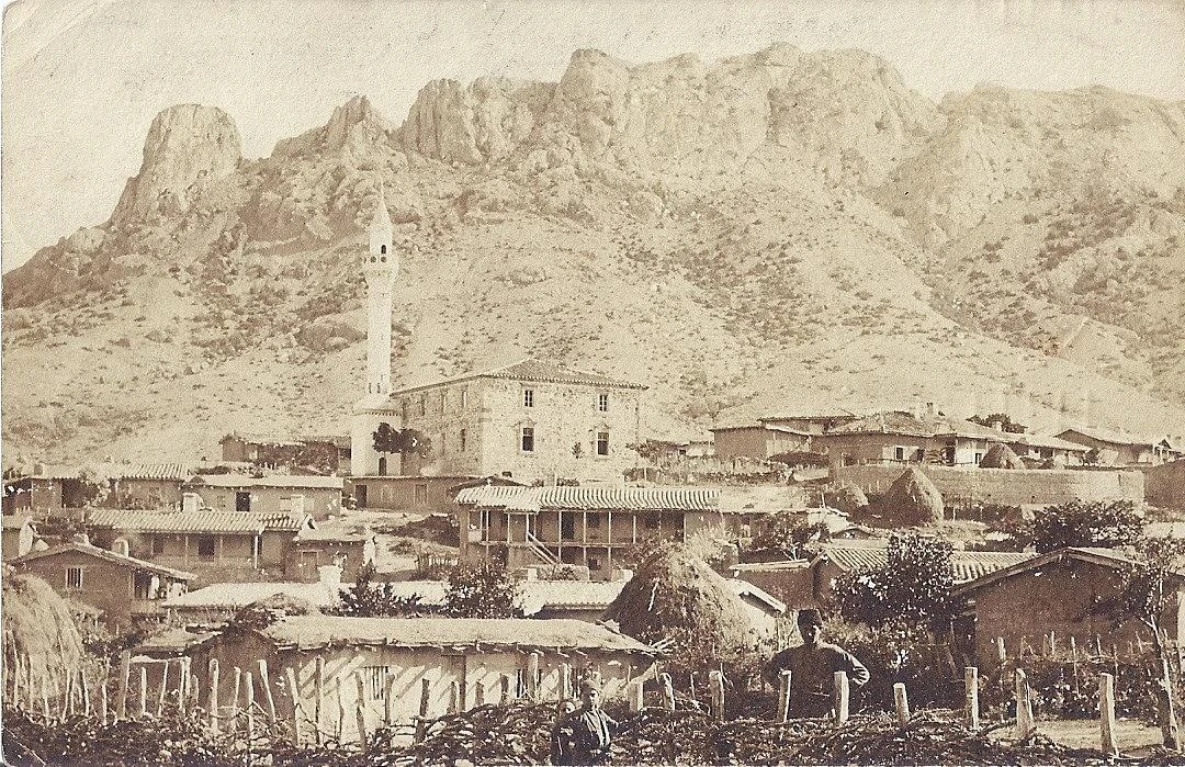 Селение Таракташ (ныне Дачное), близ Судака. 1915 (?) год.