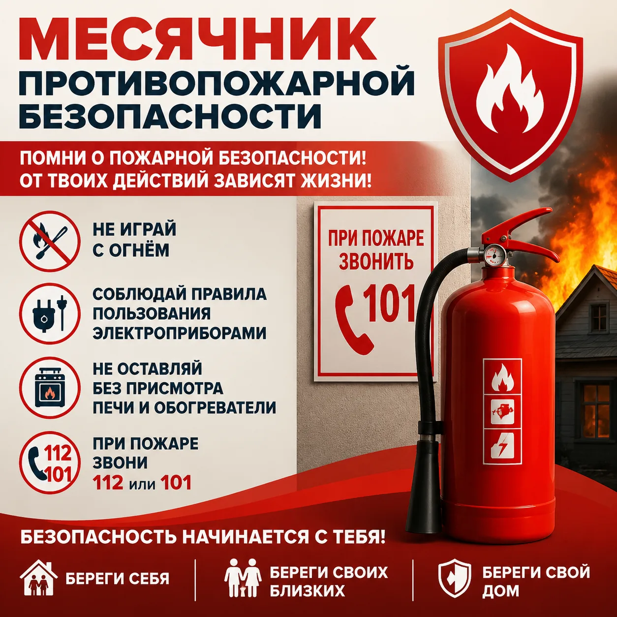 🔥Профилактика — лучший способ избежать беды!🔥