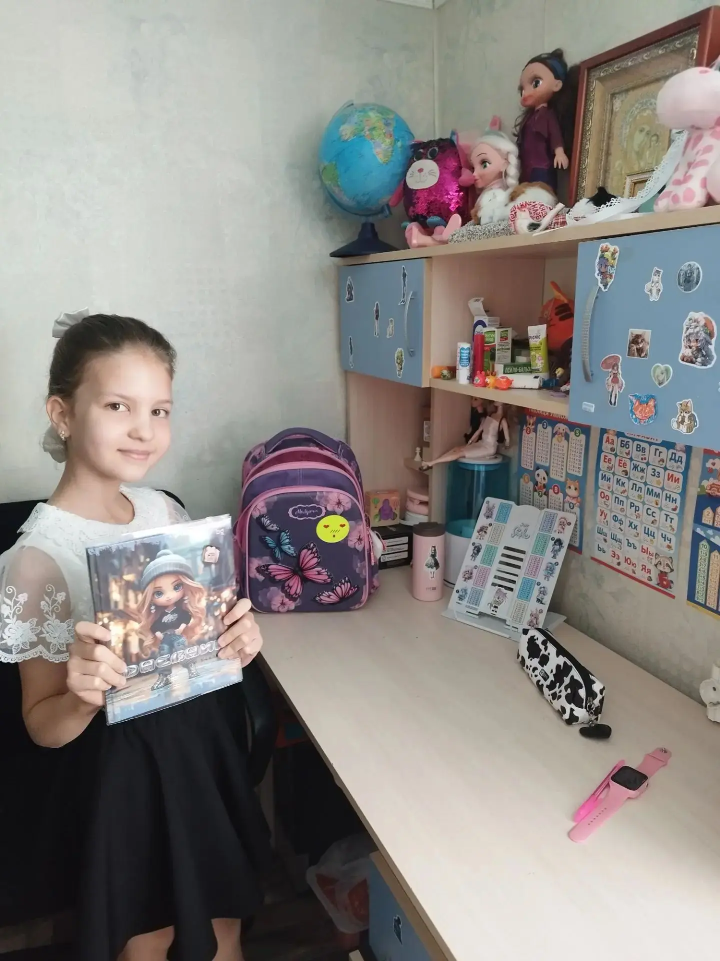 К акции "За знаниями" присоединилась Александрова София, ученица 3 класса.