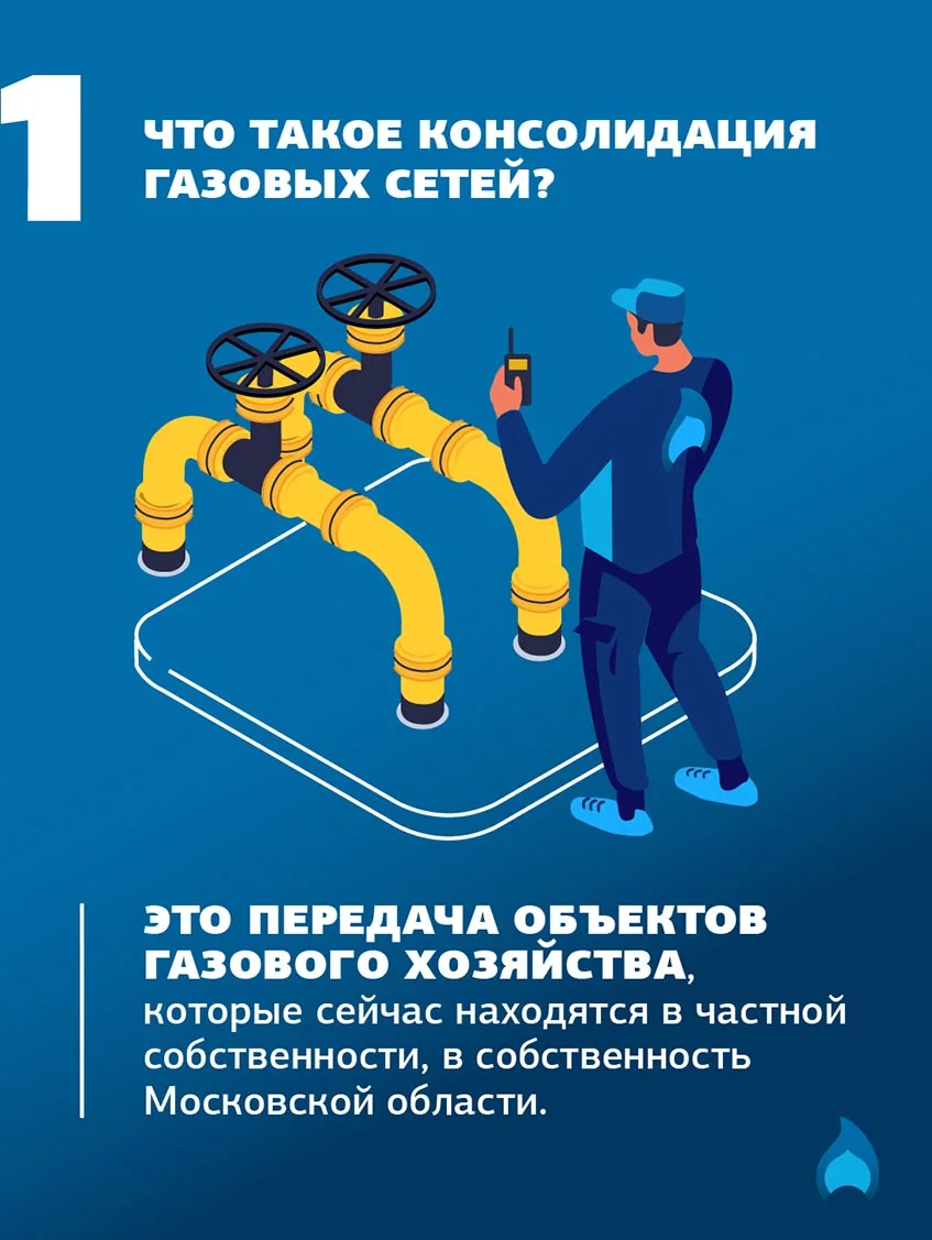 📌 Что такое консолидация газовых сетей, зачем она необходима и как передать частные газопроводы в с