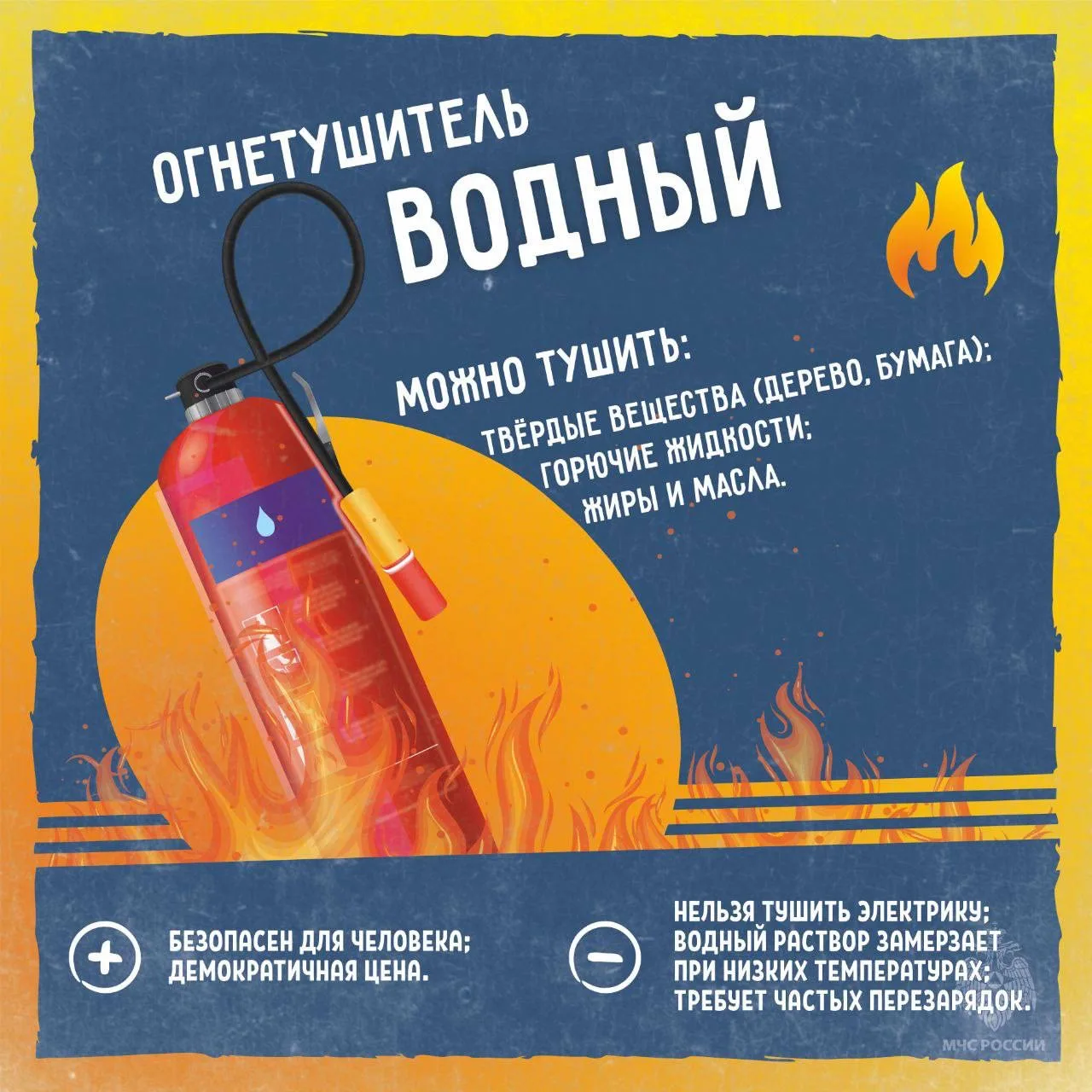 🧯Путеводитель по миру огнетушителей   Самостоятельно потушить пожар можно только в первые 2-3 минуты