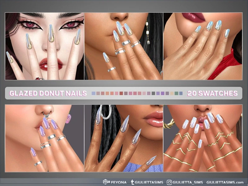 🌸 Ногти Glazed Doughnut Nails 🌸