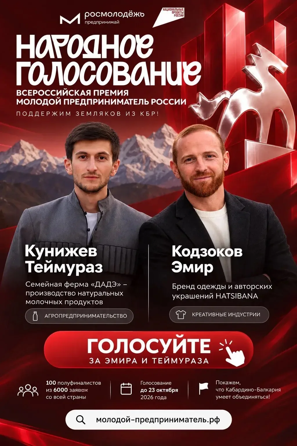 Кабардино-Балкария — в числе сильнейших! 🙌