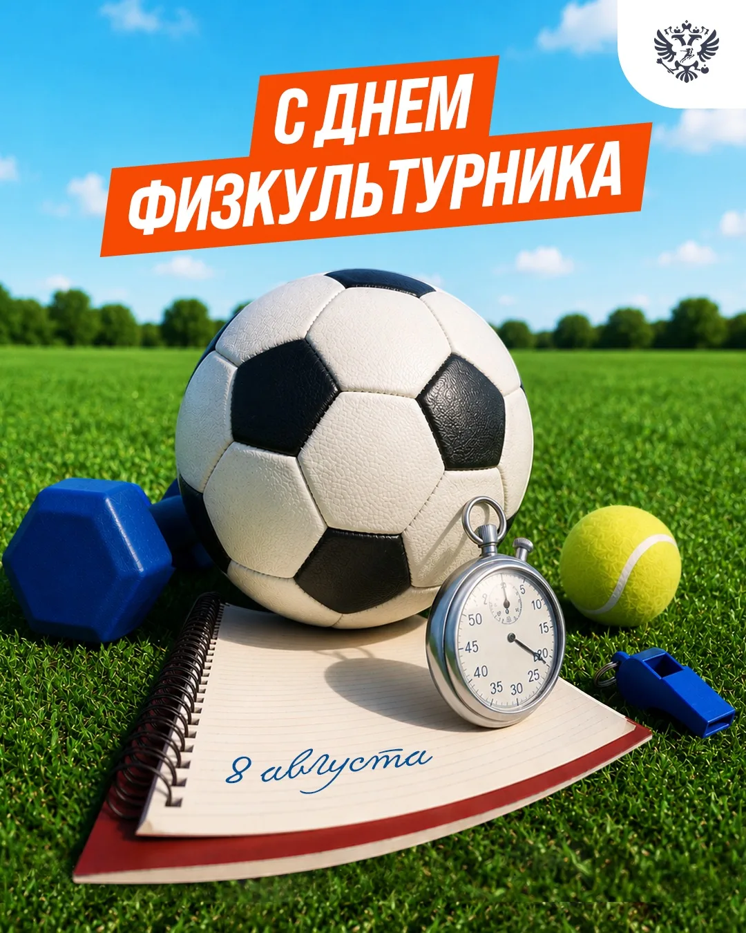 С Днём физкультурника! 🏃🏻‍♀️🇷🇺