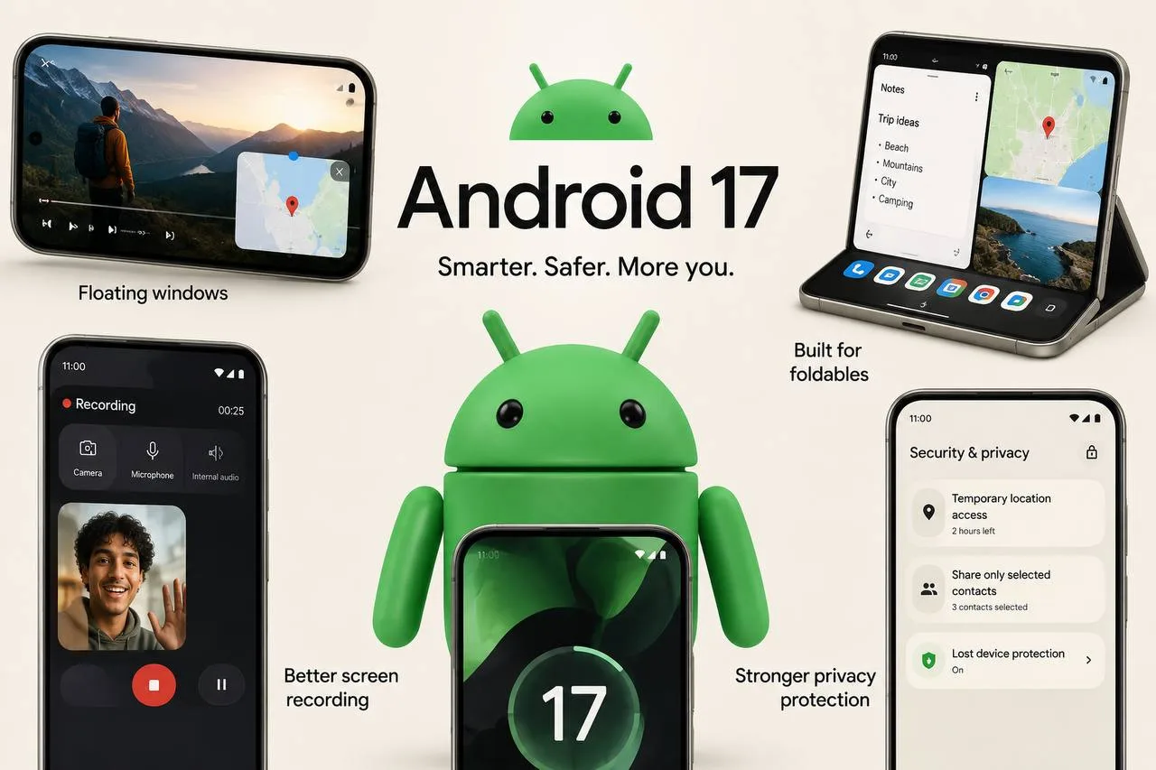 Google начала выпуск Android 17