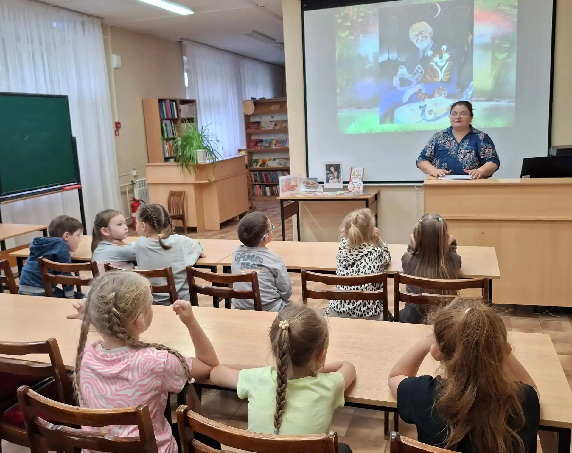 В библиотеке им. Л. Кассиля случилось настоящее волшебство! Ребята из детского сада № 1...