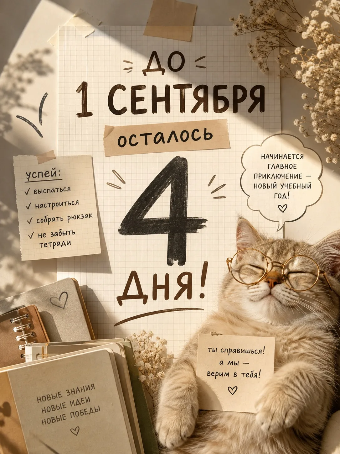 ⏳До 1 сентября - 4 дня!