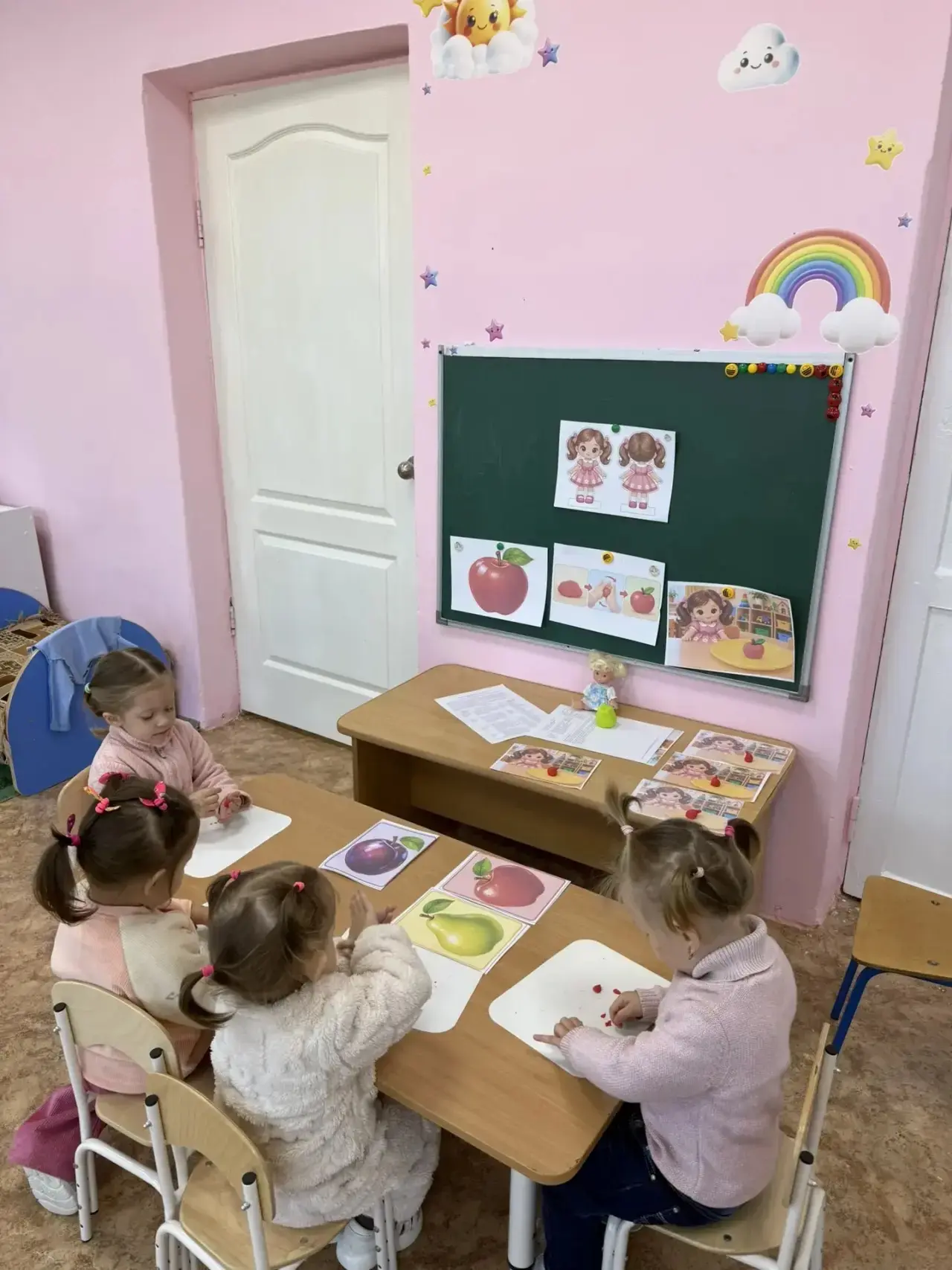 🍎  «Яблочко для куклы»