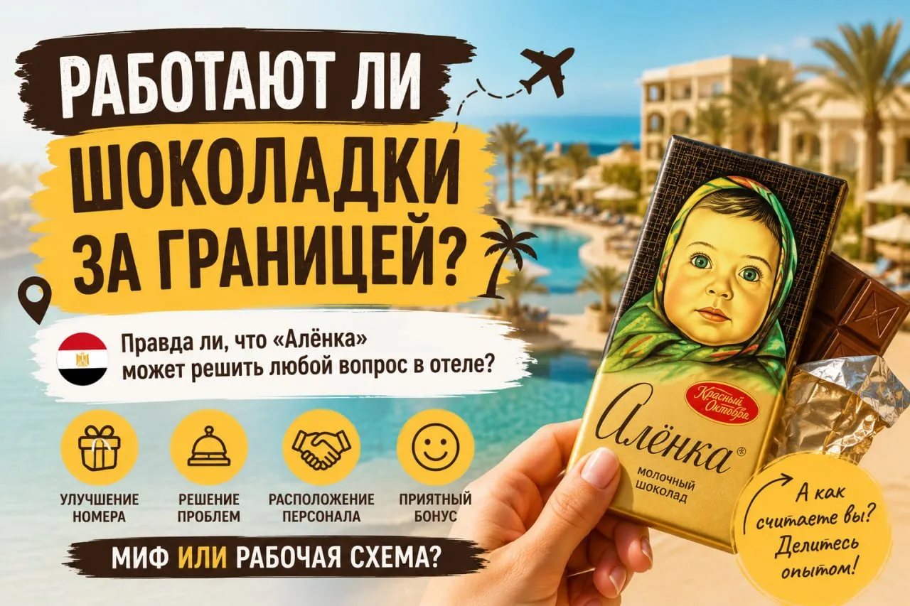 🍫 Работают ли шоколадки за границей?

Дорогие друзья, у нас тут с коллегой возник очень серьёзный т