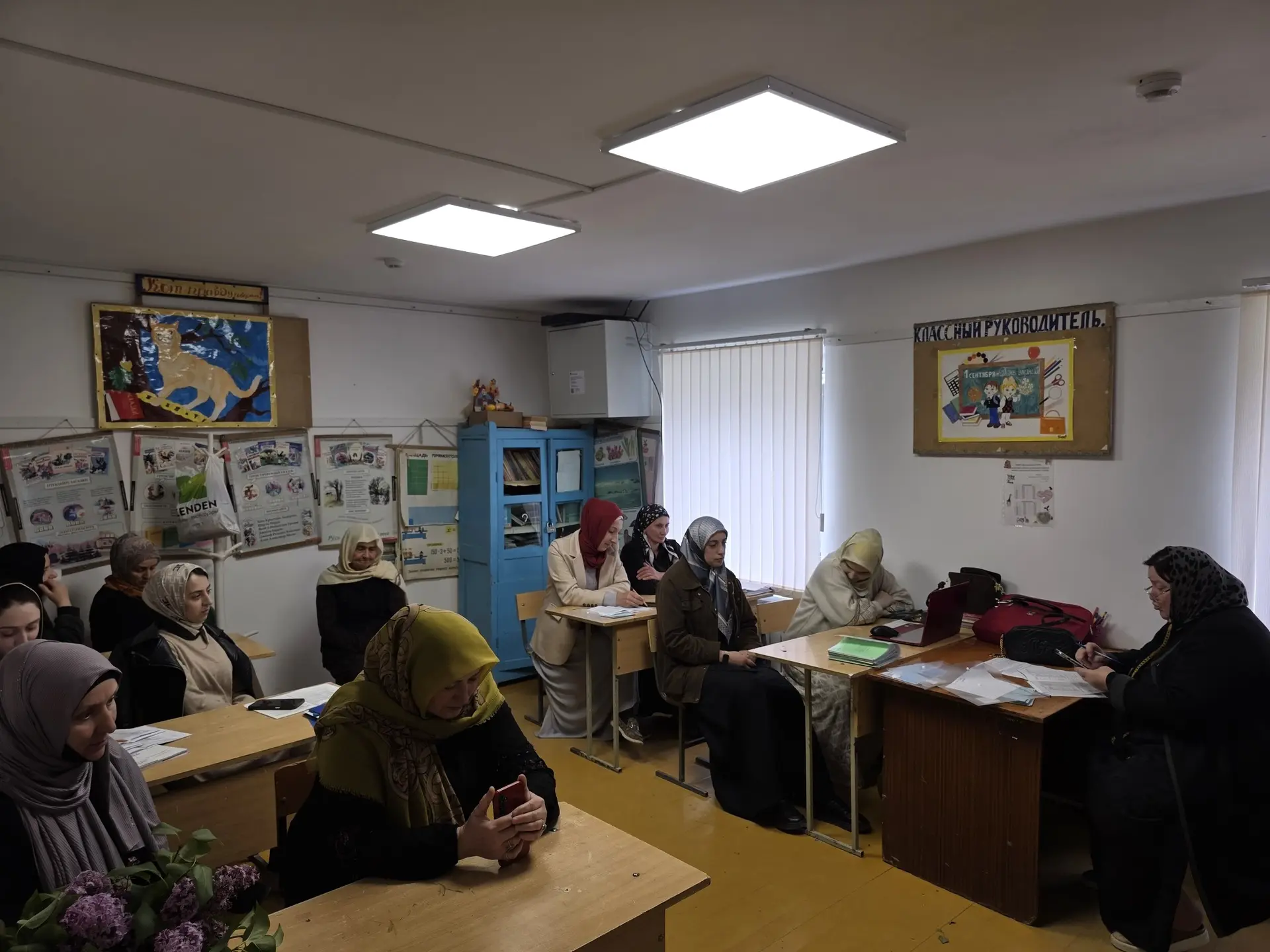 Сегодня,27.05.2025г. В школе прошло родительское собрание по итогам 4 четверти и 2025-2026 учебного 