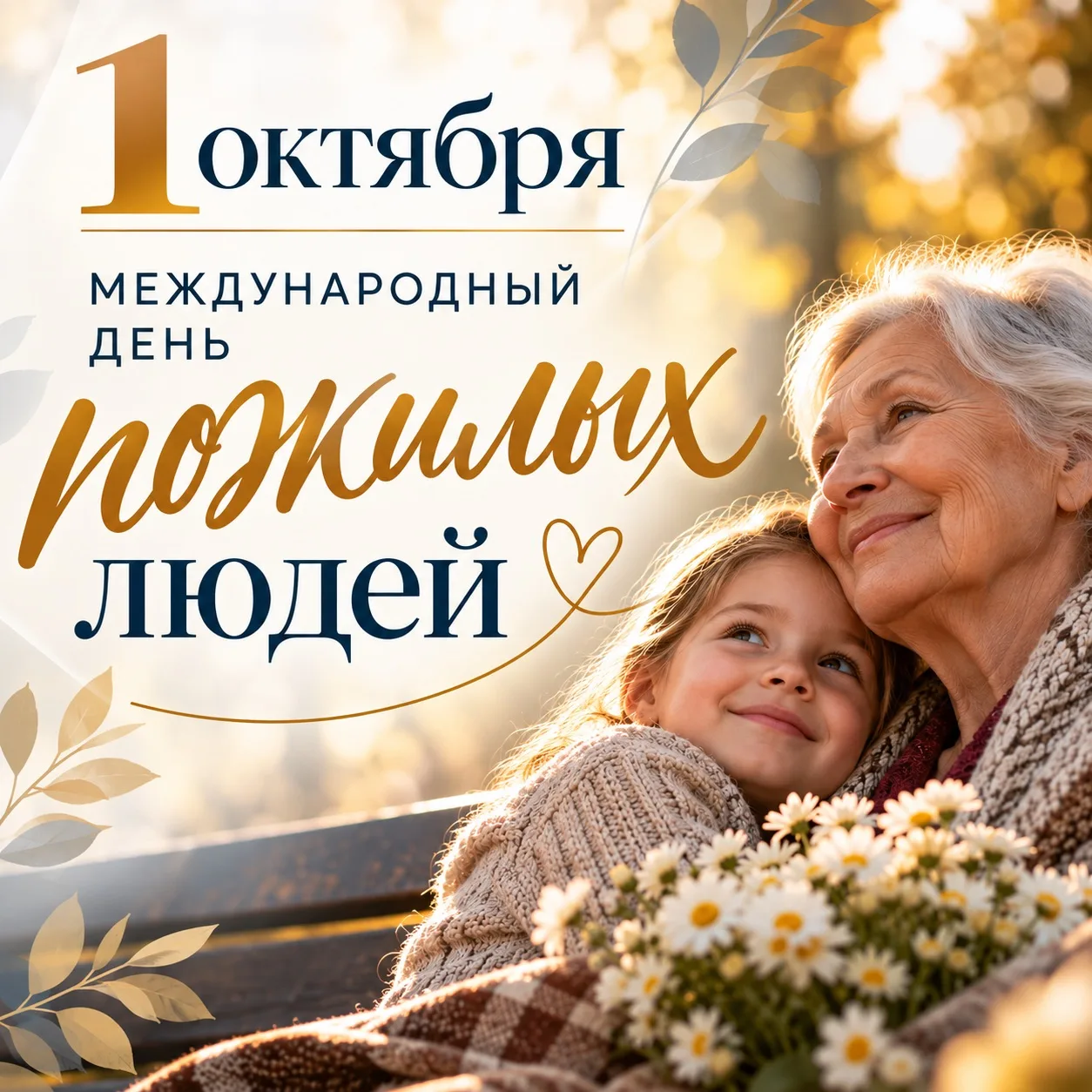 Сегодня — Международный день пожилых людей. Это особенный повод сказать теплые слова на...