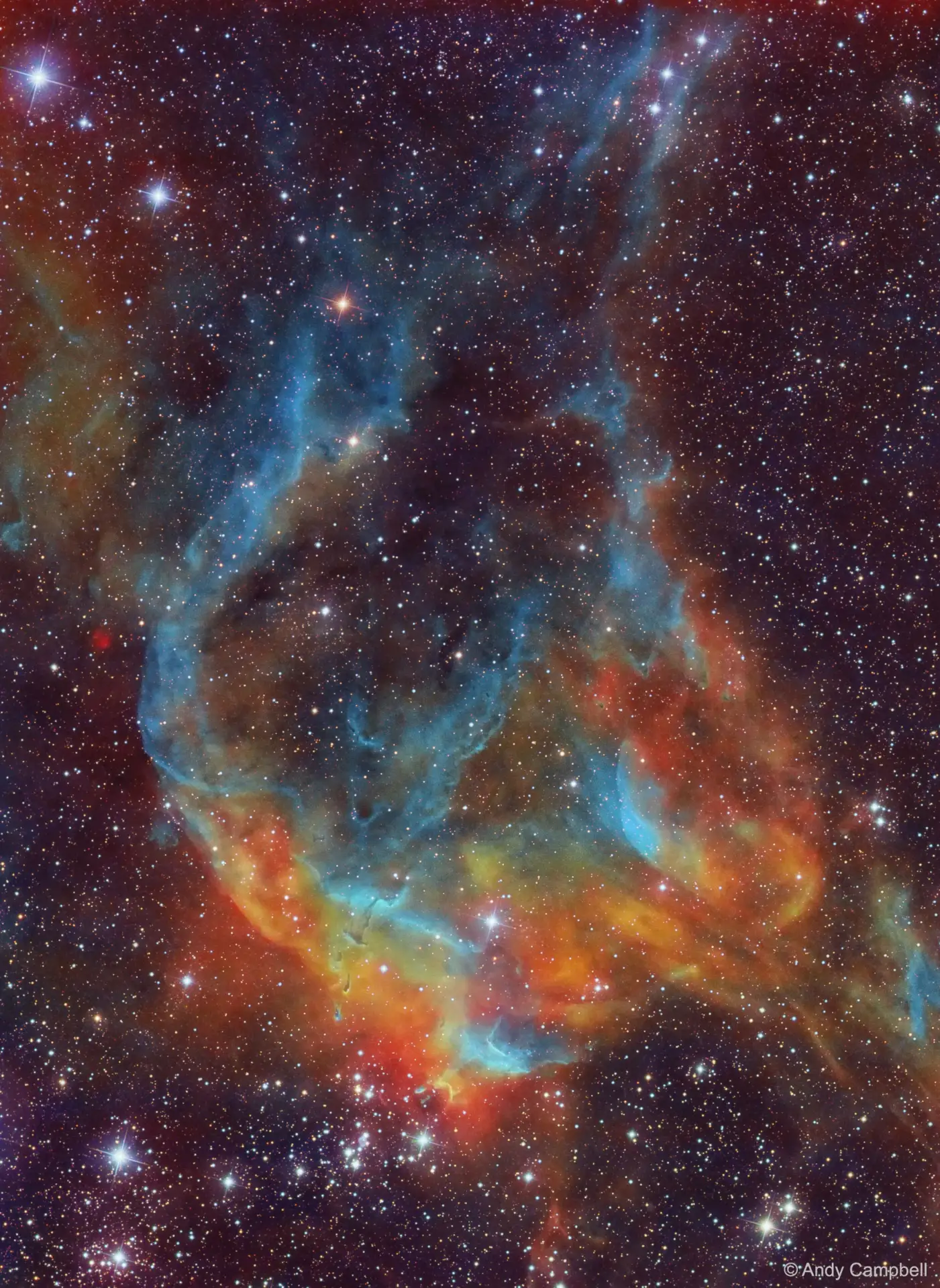 Звёзды, пыль и газ возле NGC 3572 [Космокадр 28.05.2019]