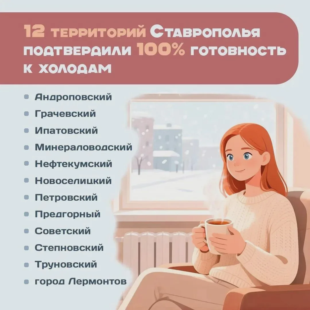 К зимнему сезону готовы 12 территорий