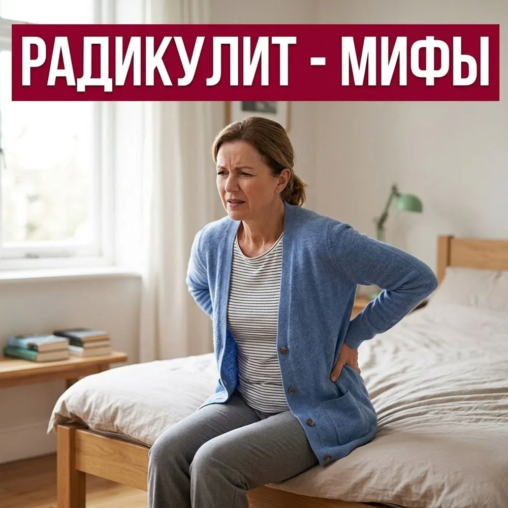 🦴 Радикулит: разрушаем мифы о лечении, снимаем боль и укрепляем спину правильными реше...