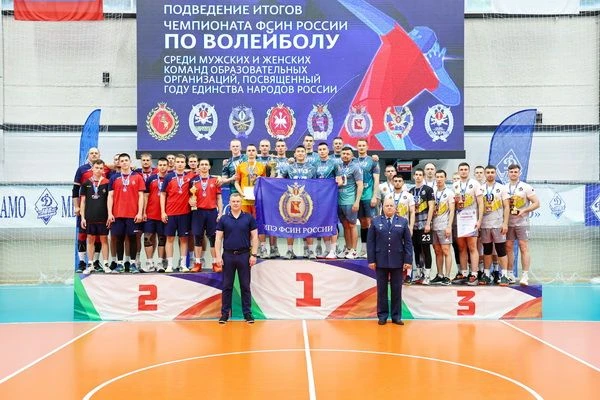 Команда ВЮИ ФСИН России стала «бронзовым» призером Чемпионата ФСИН России по волейболу среди образов