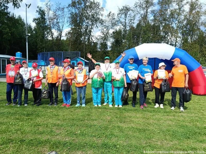 Команда Индустриального района Перми победила на городском фестивале «Серебряный турслет».