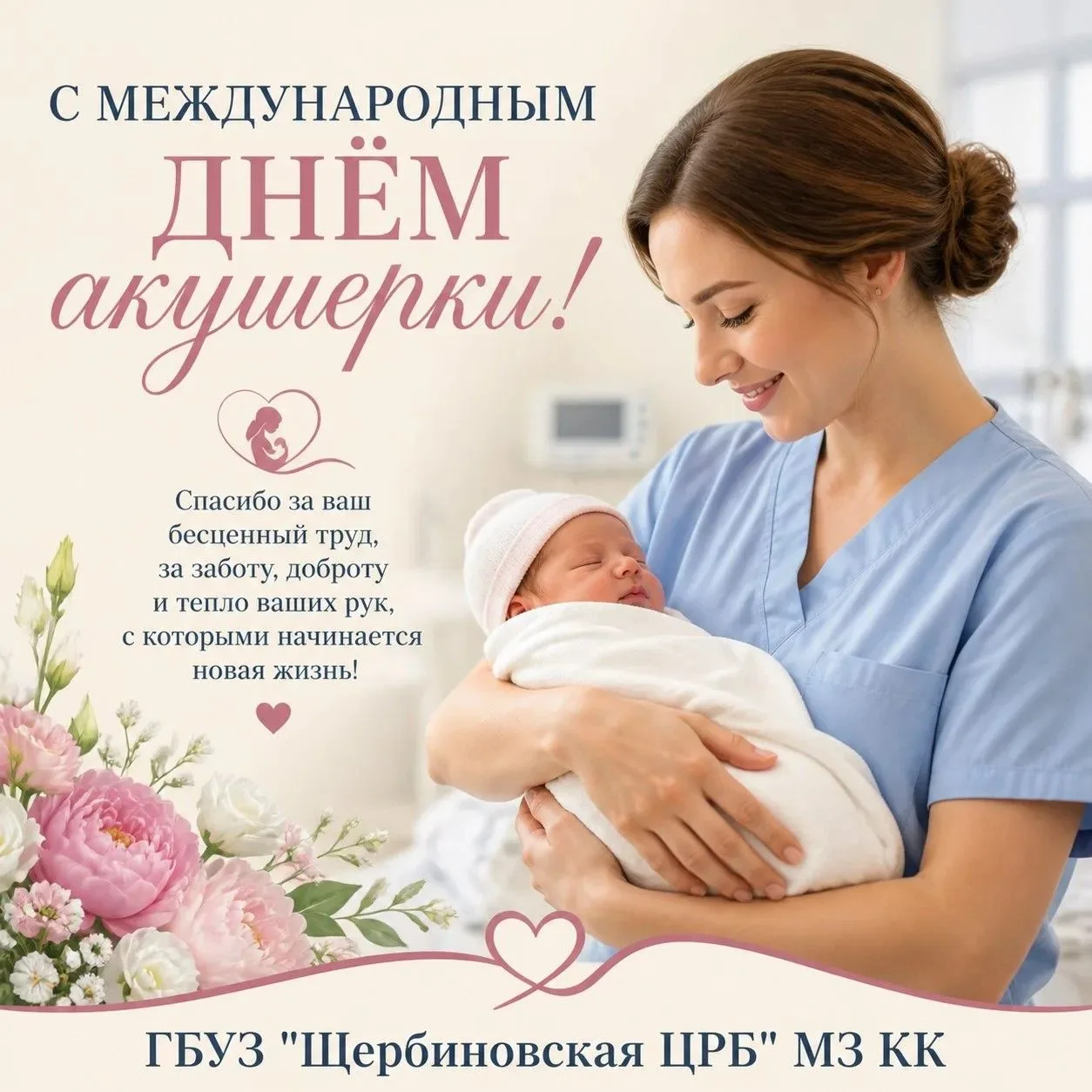 5 мая — праздник тех, кто встречает новую жизнь первыми. Тех, чьи руки дарят первый вдо...