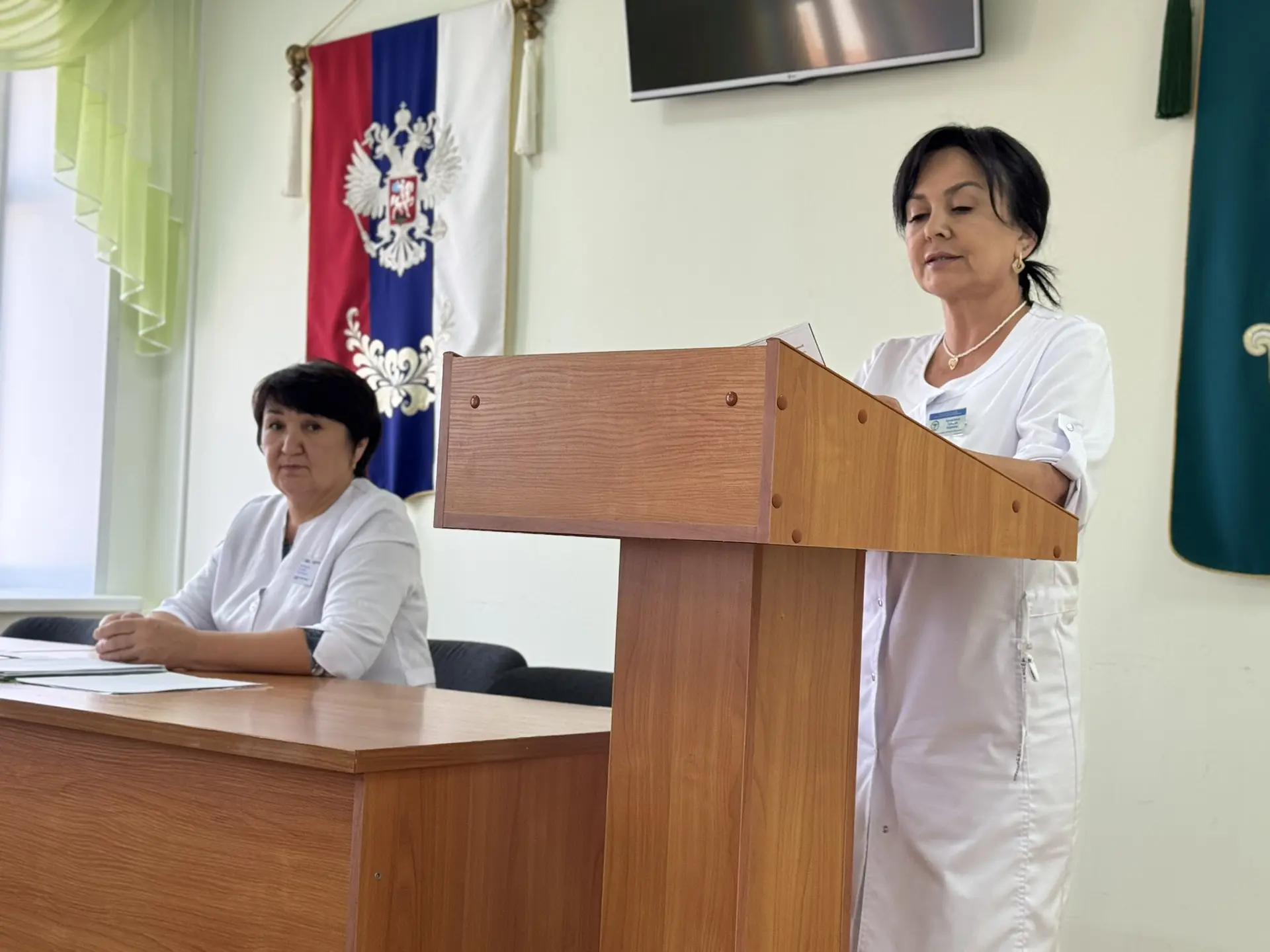 📌 В конференц‑зале Исянгуловской центральной районной больницы состоялось совещание дл...