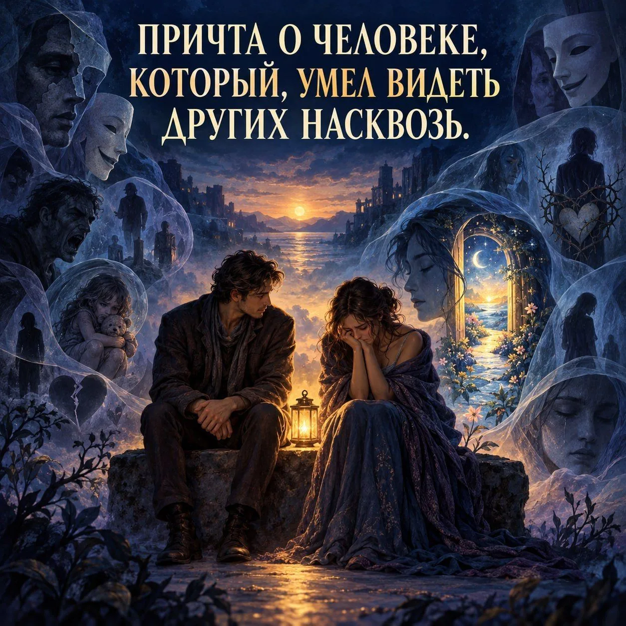 💥💥 ПРИЧТА О ЧЕЛОВЕКЕ, КОТОРЫЙ, УМЕЛ ВИДЕТЬ ДРУГИХ НАСКВОЗЬ 💥💥