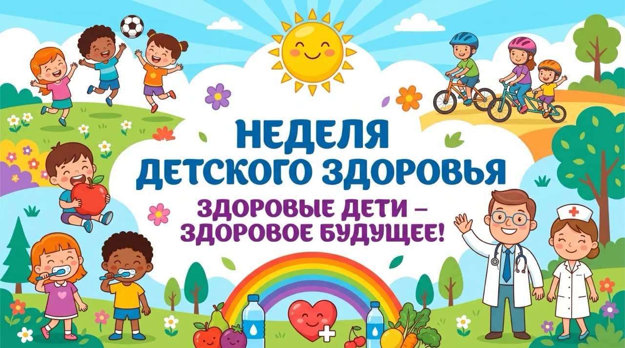 📆 Неделя сохранения здоровья детей: забота с первых дней

📍Здоровье детей — фундамент нашего будущ