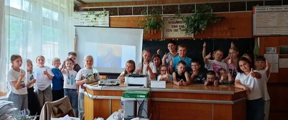 Сегодня в стенах лагеря «Радужная страна» при Киржеманской СОШ состоялась познавательная беседа, орг