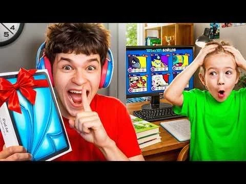 🤫Я ТАЙНО ПРИЛЕТЕЛ К ПОДПИСЧИКУ И ПОДАРИЛ ЕМУ ПЛАНШЕТ ДЛЯ БРАВЛ СТАРСА!