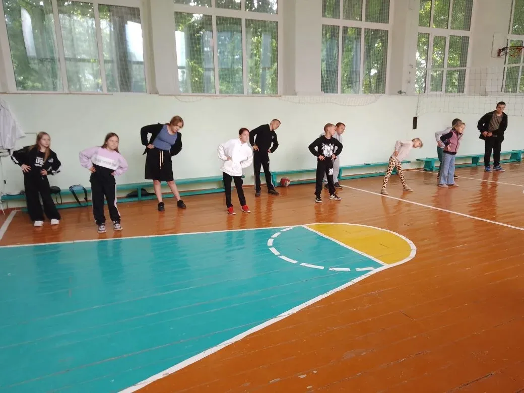 Второй день в лагере «Дружба»