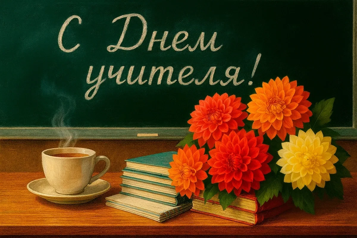 📚🌹 С Днём учителя, уважаемые педагоги Белебеевского района!