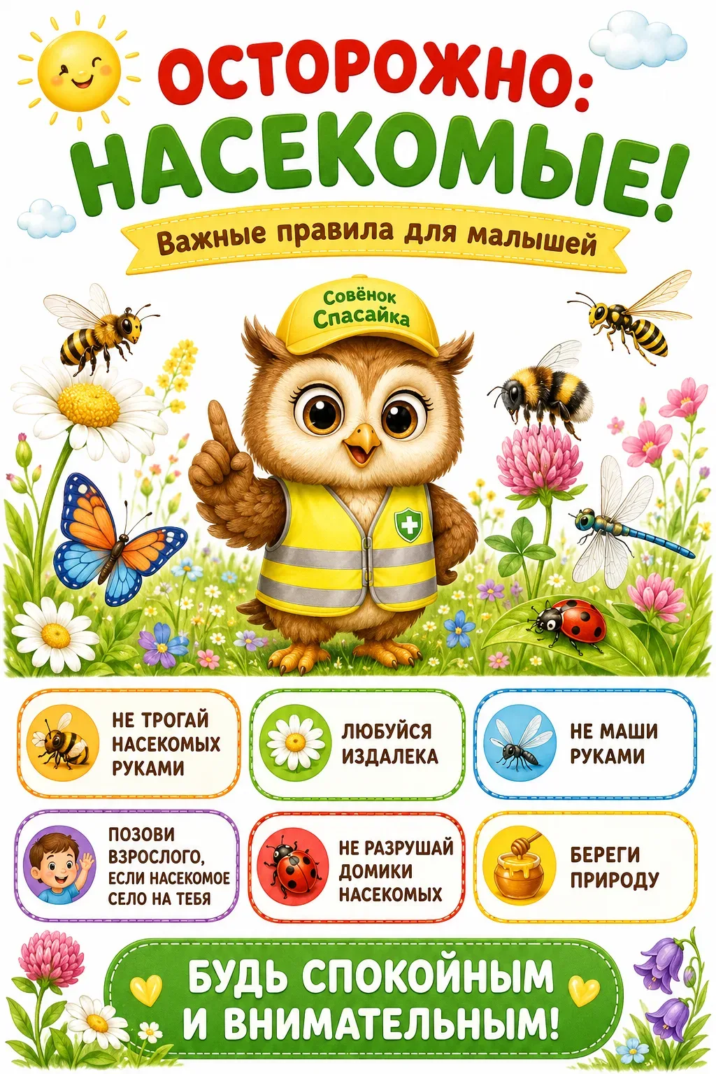 «Осторожно: насекомые!»