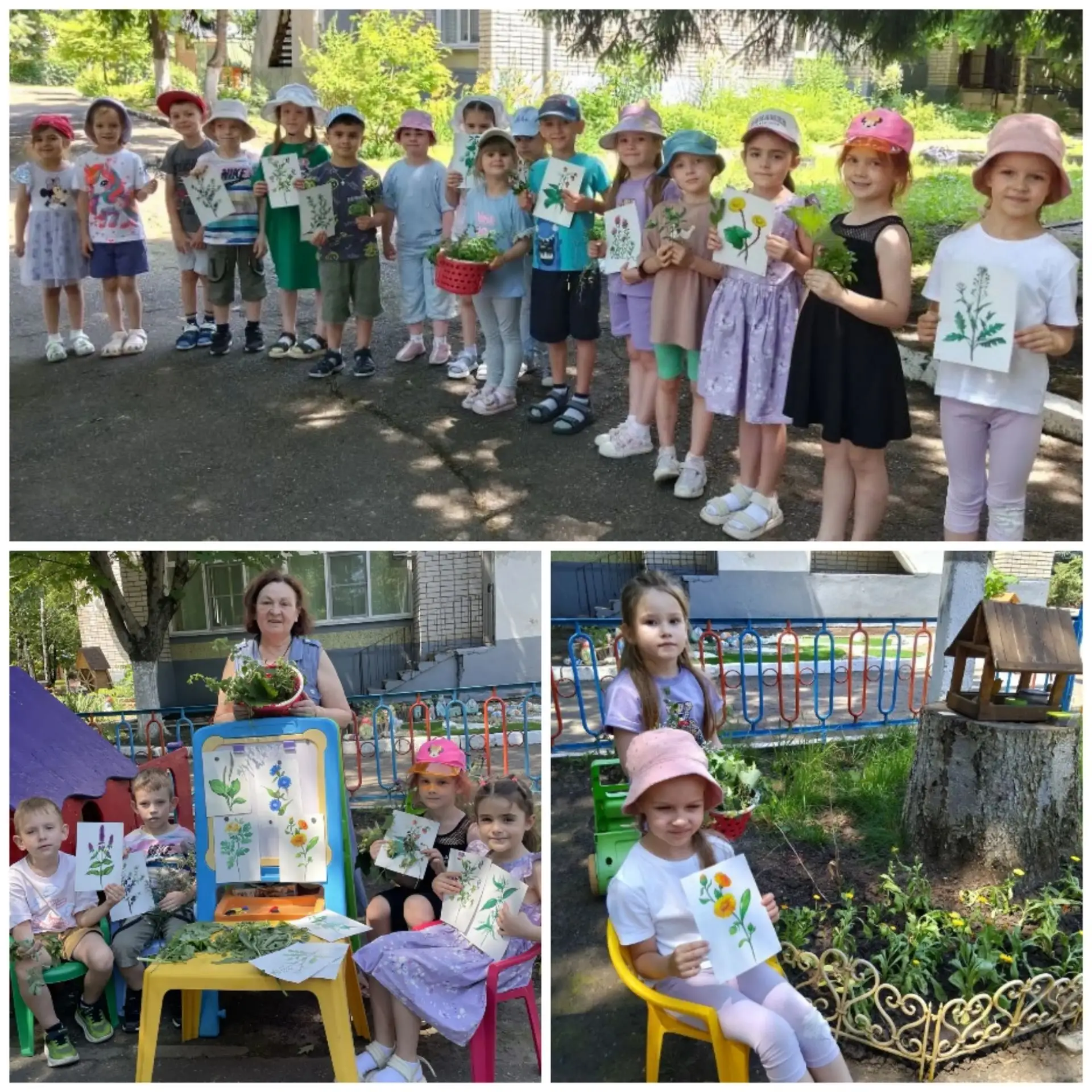 Юные исследователи природы!🌿 
Мы с ребятами отправились в увлекательное путешествие в мир растений�