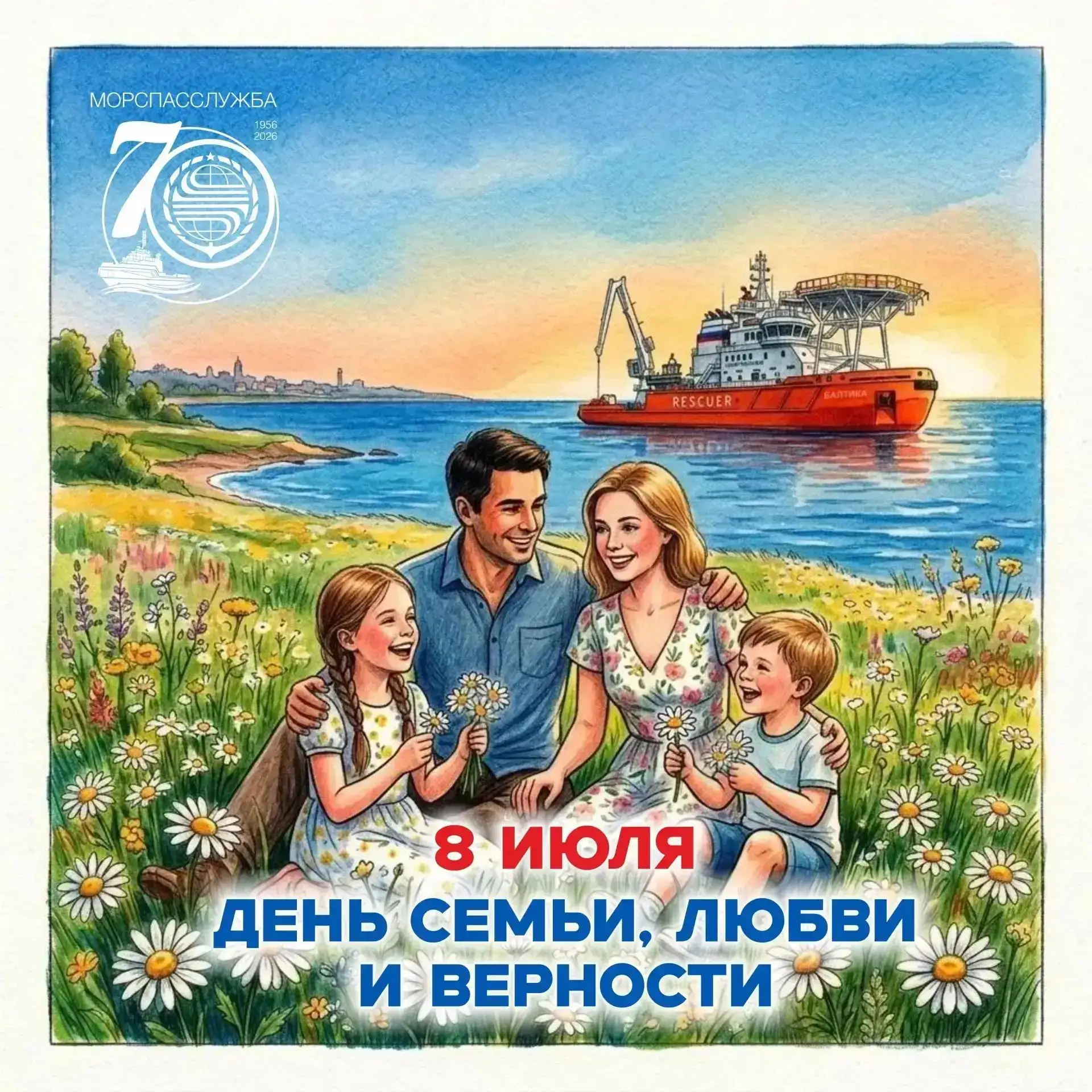 С Днём семьи, любви и верности!

8 июля – день, когда вся страна говорит о самом главном. 
Для Мо