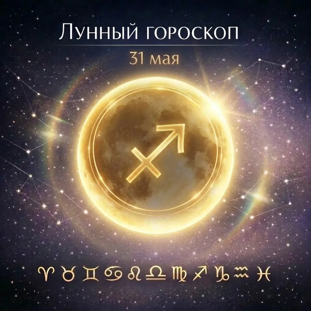 🌙 Лунный гороскоп на 31 мая
