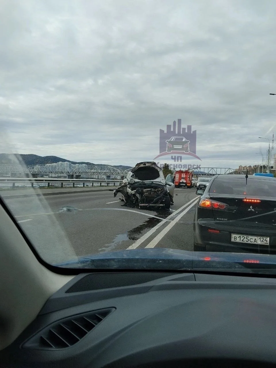 Массовое ДТП произошло на ул. Дубровинского.