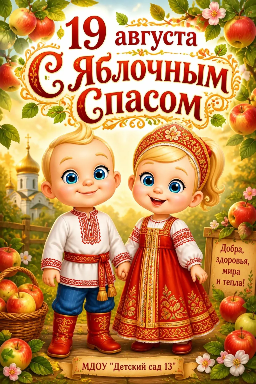 🍎 19 августа — Яблочный Спас! 🍎