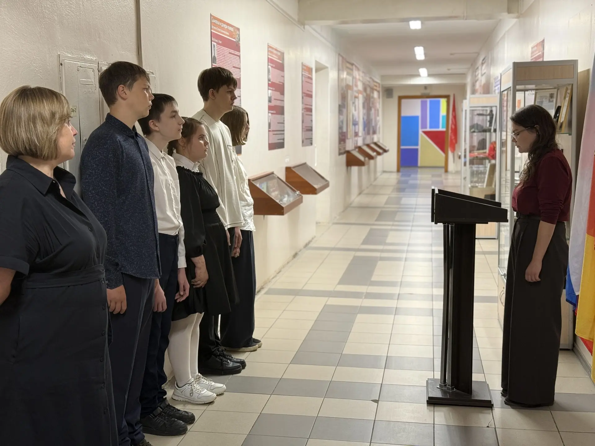 Память, которая объединяет ⭐️

В стенах МОУ СОШ 48 состоялось важное и по‑настоящему трогательное со