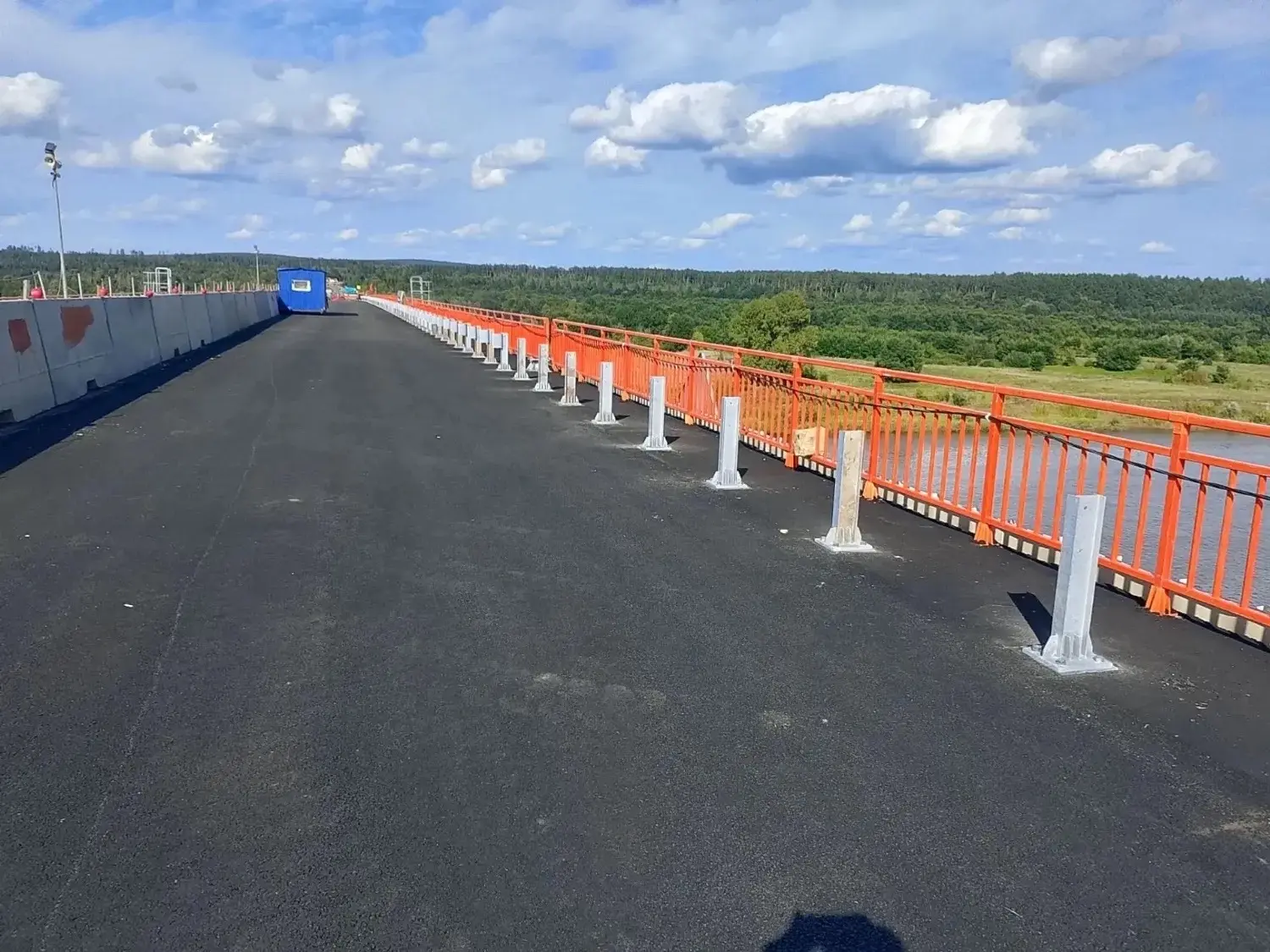 Мост через Белую готов на 72%