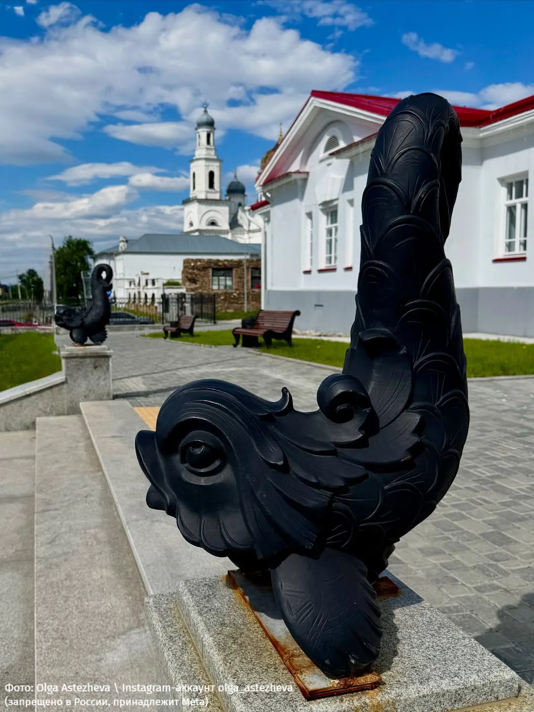 По-челябински суровый город Касли 🏛   Его часто так описывают благодаря суровому, но при этом изящно