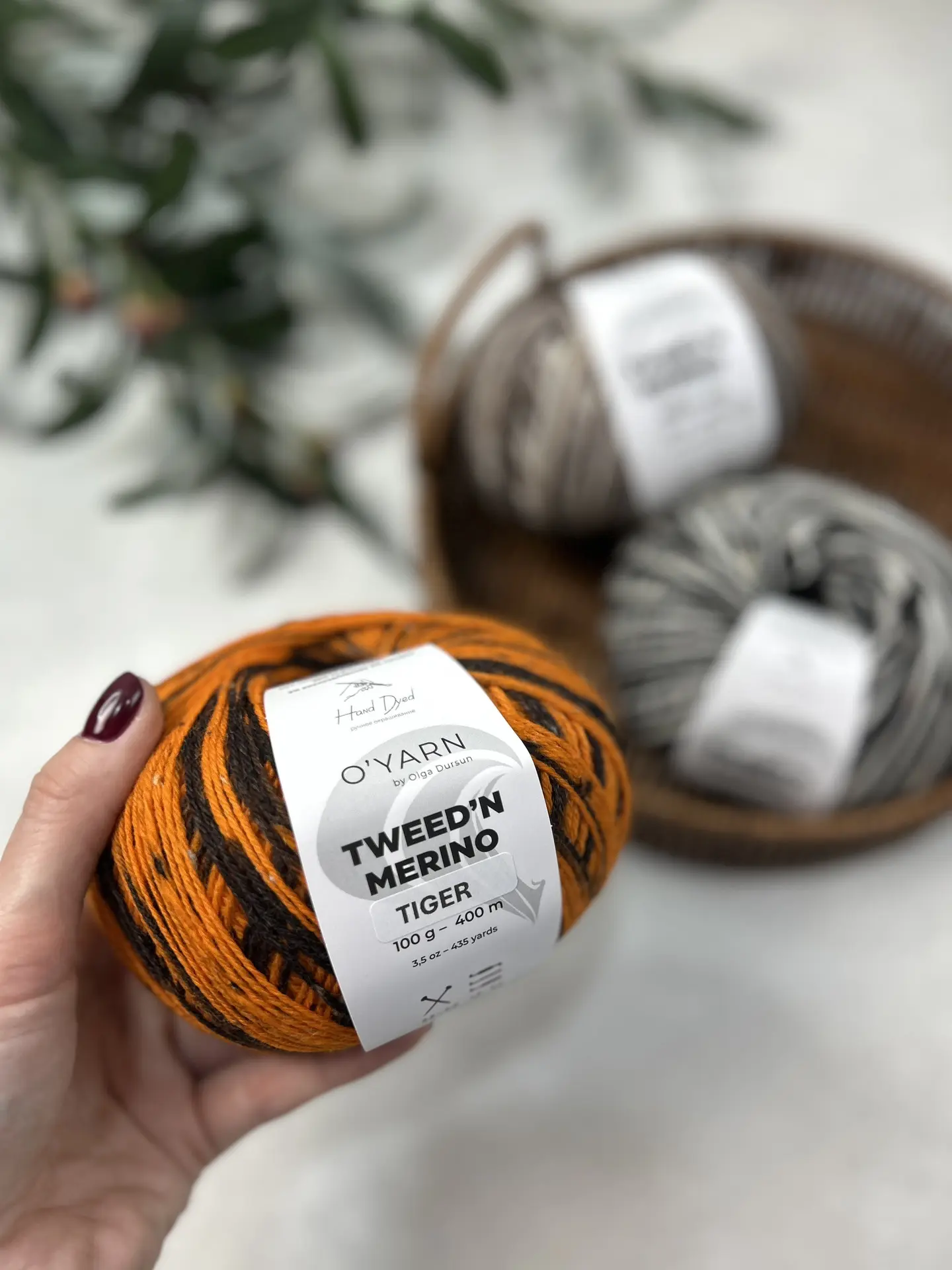 🔥🔥🔥Мы получили новые расцветки TWEED′N MERINO от O’YARN секционного окрашивания. ⁣⁣⠀