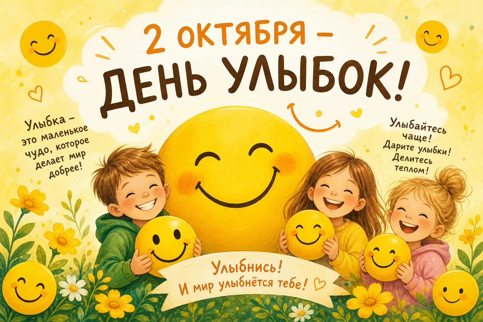 😁Всемирный день улыбки