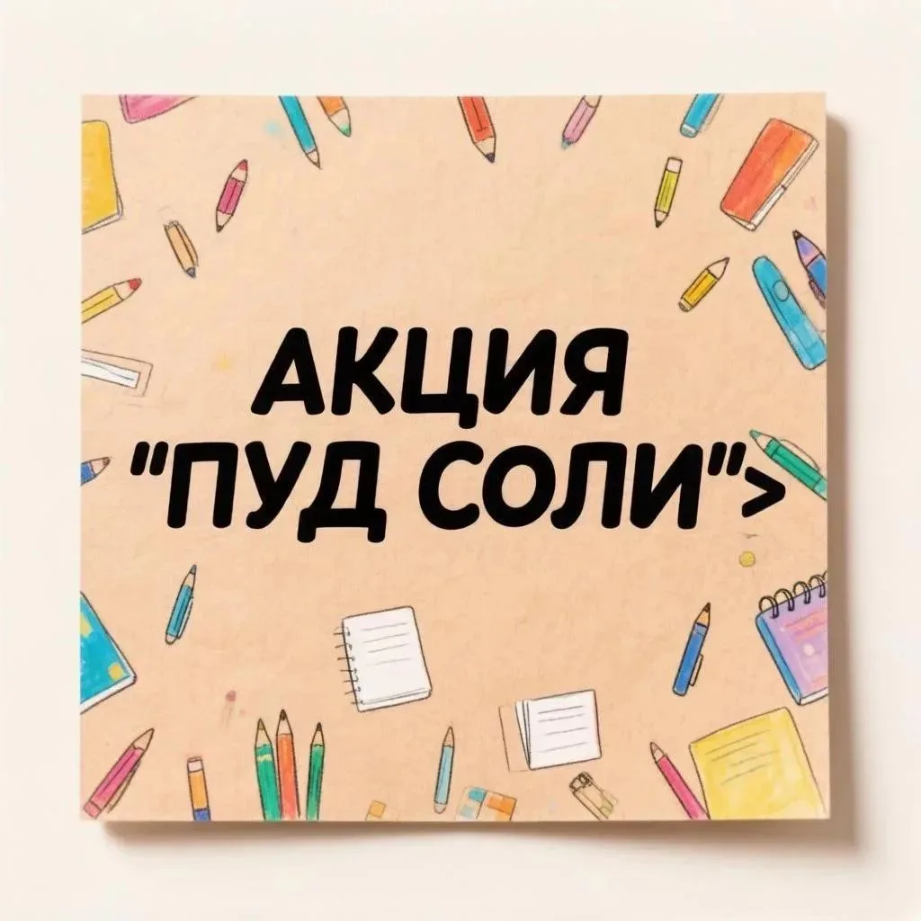 ❤️ ОБЪЯВЛЯЕМ АКЦИЮ «ПУД СОЛИ» ❤️