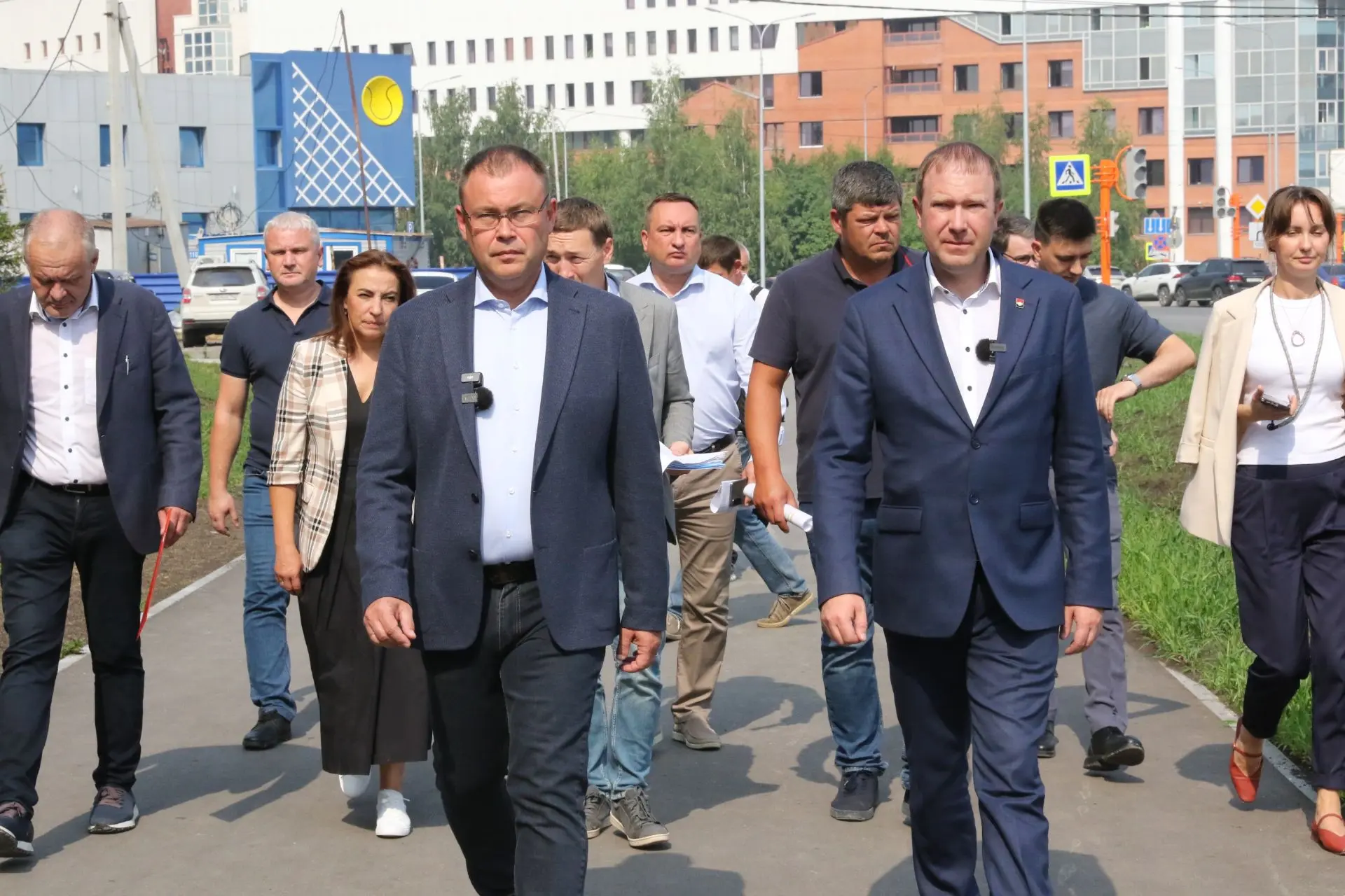 Вместе с губернатором Кузбасса Ильей Владимировичем Середюком оценили ход строительства наших новых 