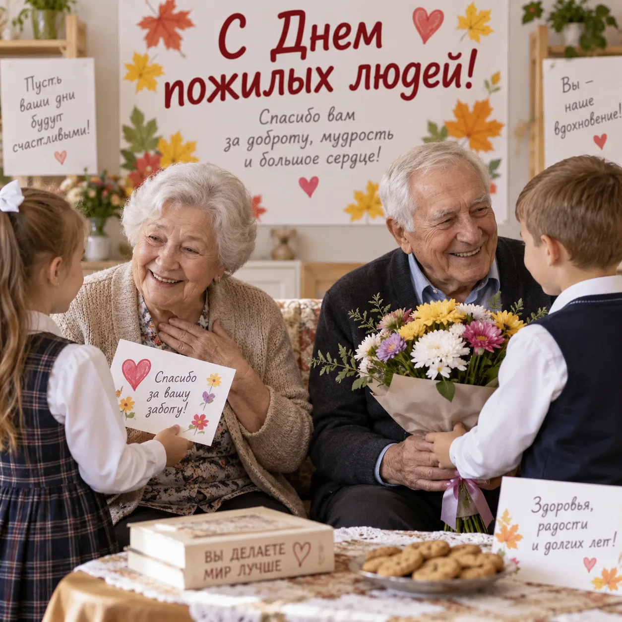 Дорогие наши ветераны поликлиники!