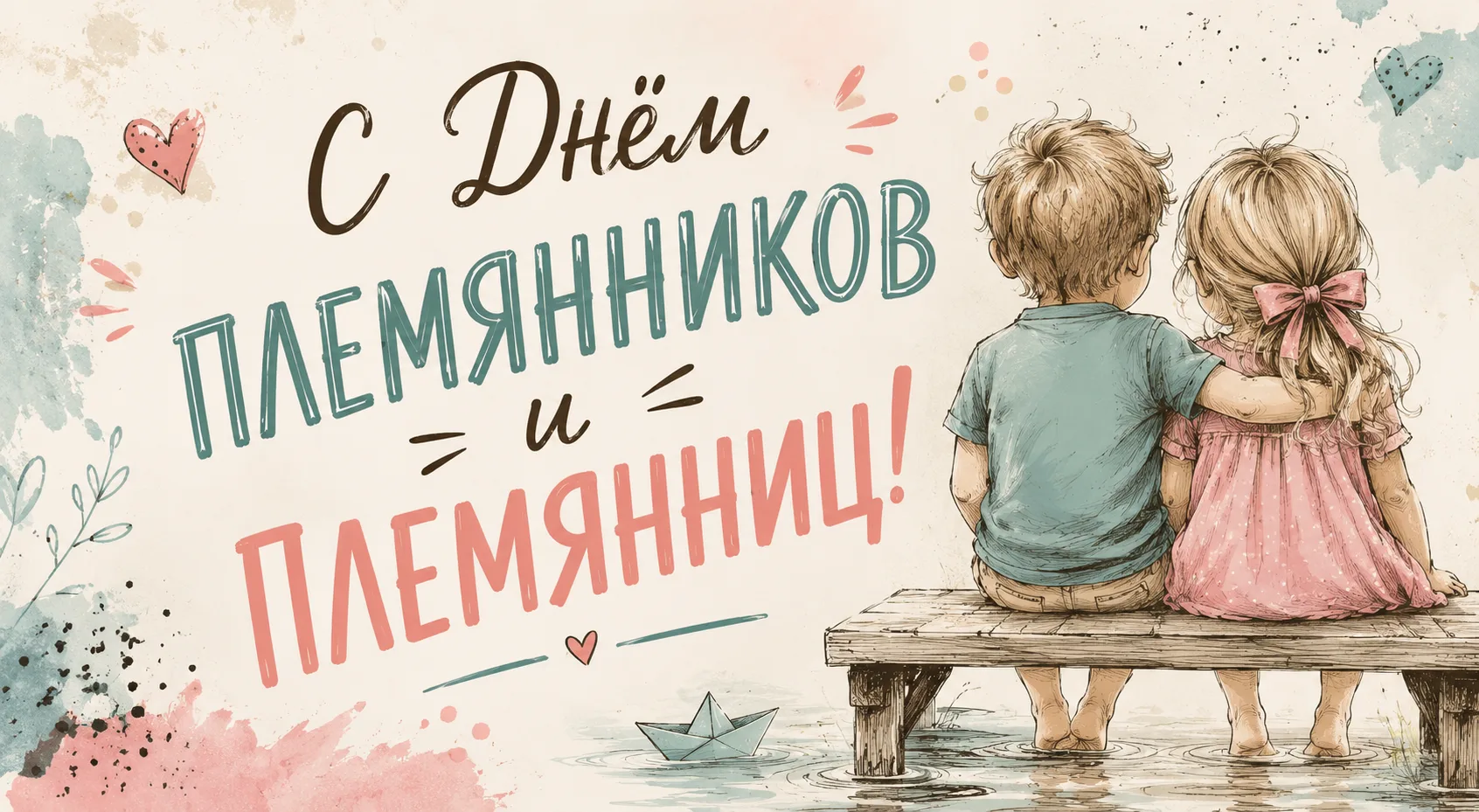 С Днём племянниц и племянников! 💕