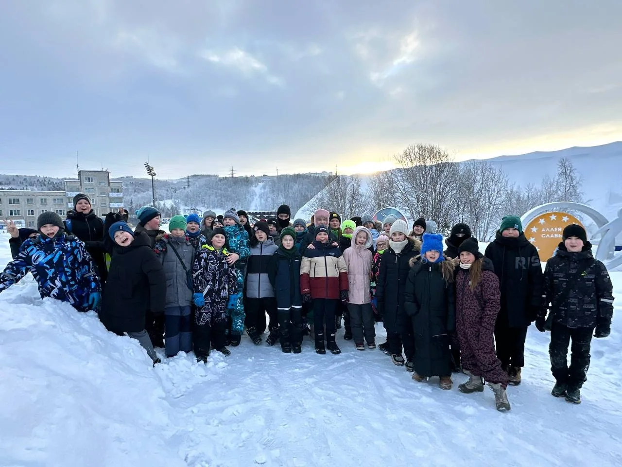 Второй день лагеря: тепло, весело и интересно — несмотря на февральскую погоду! ❄️☀️  Ребята 🌟 посет
